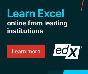 Learn Excel with edX Coupon