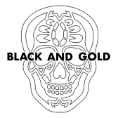Black and gold BE